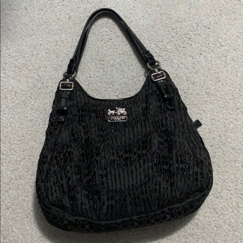 Coach black purse